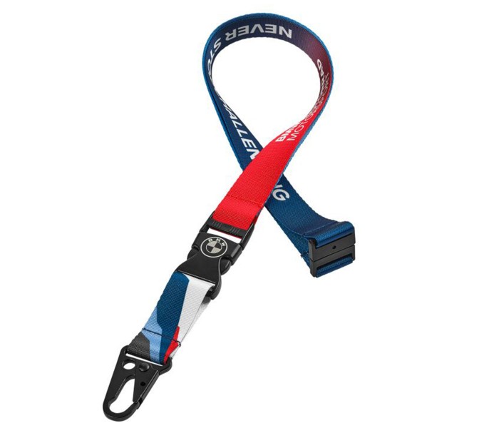 BMW Motorrad Lanyard Motorsport Μπλε / Κόκκινο ΕΝΔΥΣΗ